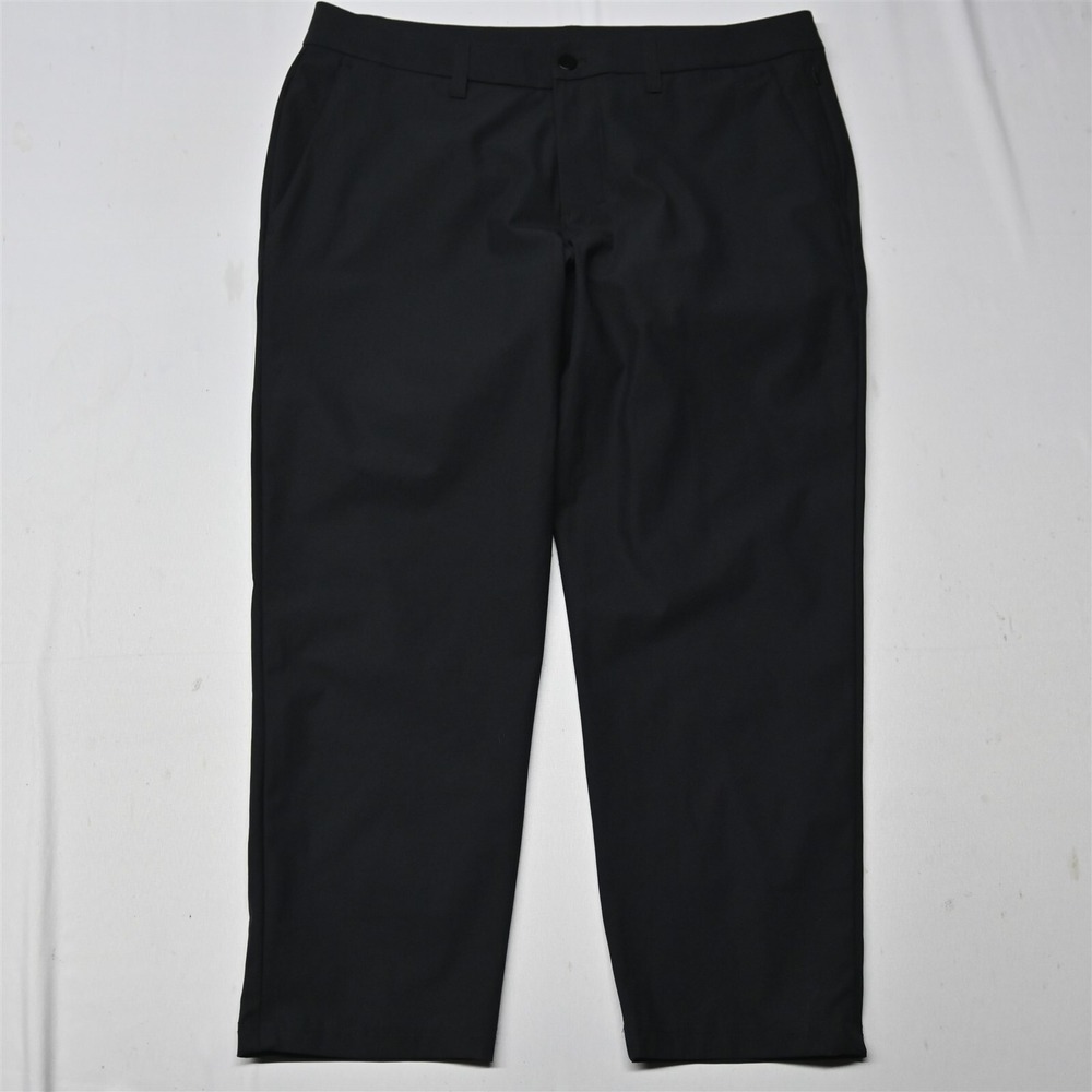 Lululemon 34x24 Black Cropped Knicker M5AO4S ABC Slim Warpstream Mens Pants‎